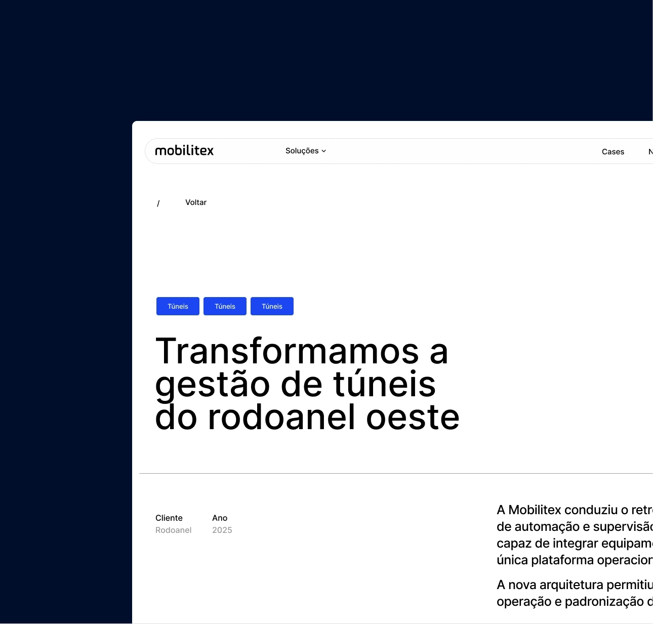 Mobilitex — content section